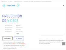 Tablet Screenshot of producciondevideos.com